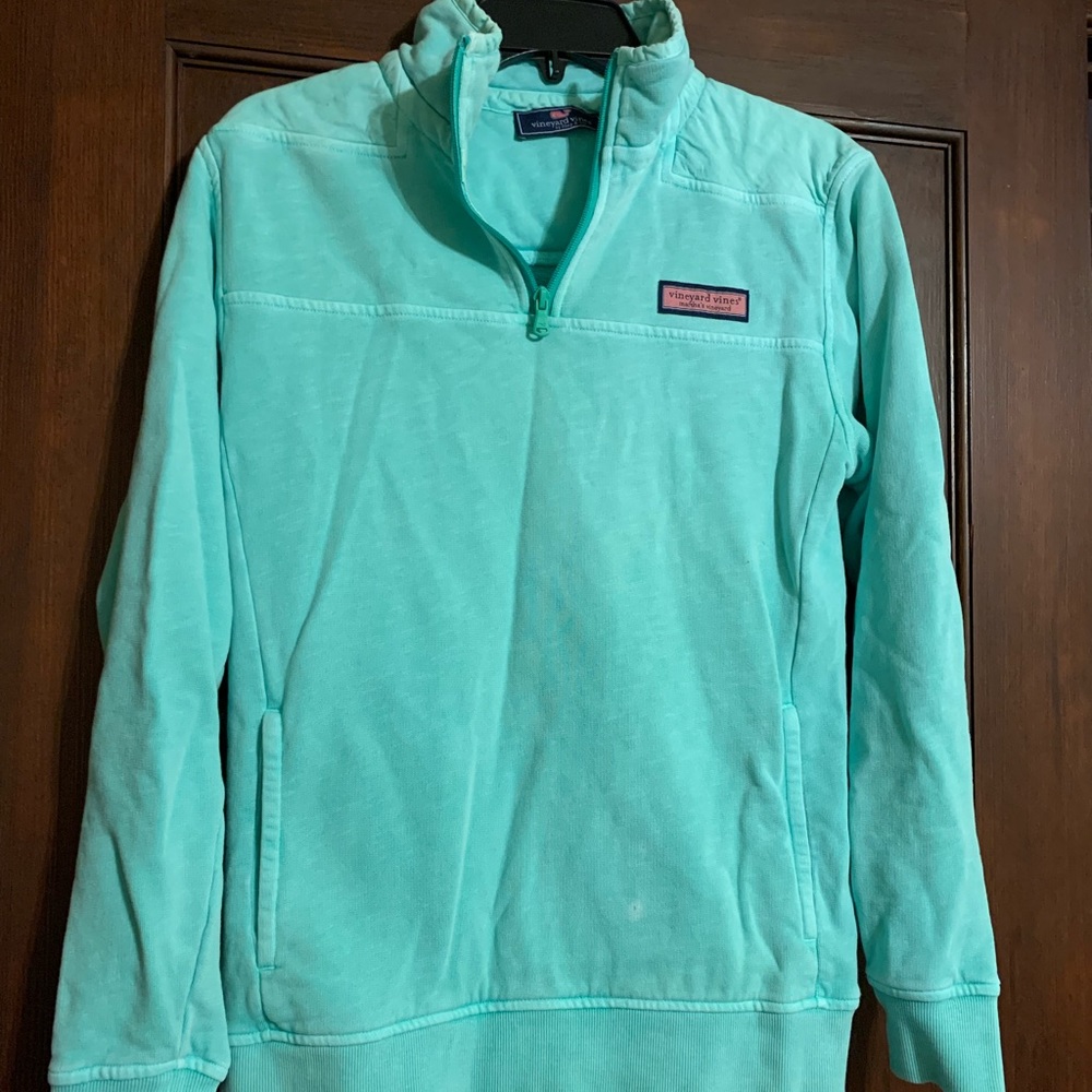 Women’s Vineyard Vines Shep Shirt (light teal)